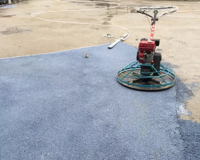 贵州铜仁商业城透水混凝土地坪